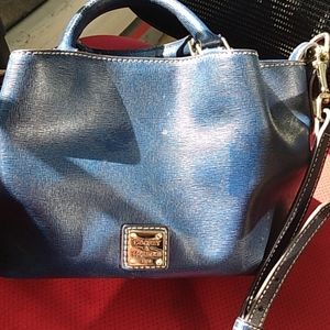 Dooney & Bourke Blue outside, Red inside 👛